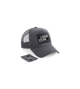 Basecap Motiv Grau