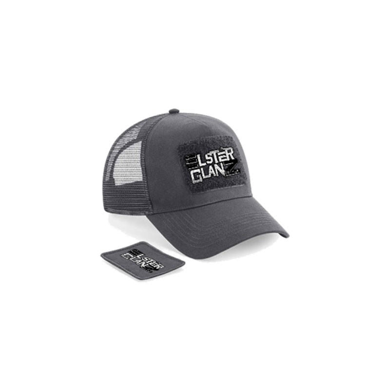 Basecap Motiv Grau