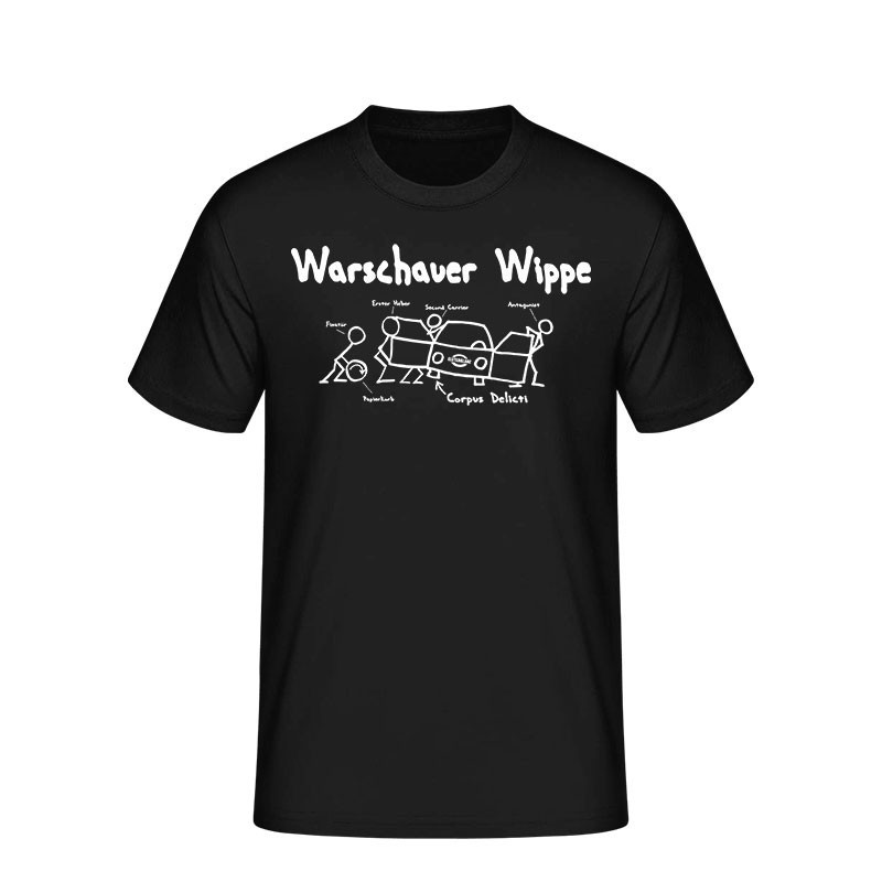 Warschauer Wippe - T-Shirt Schwarz