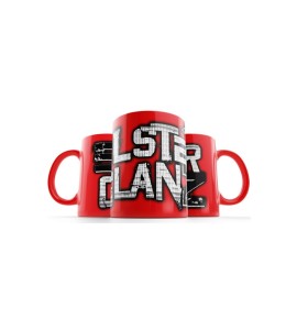 Keramiktasse Rot