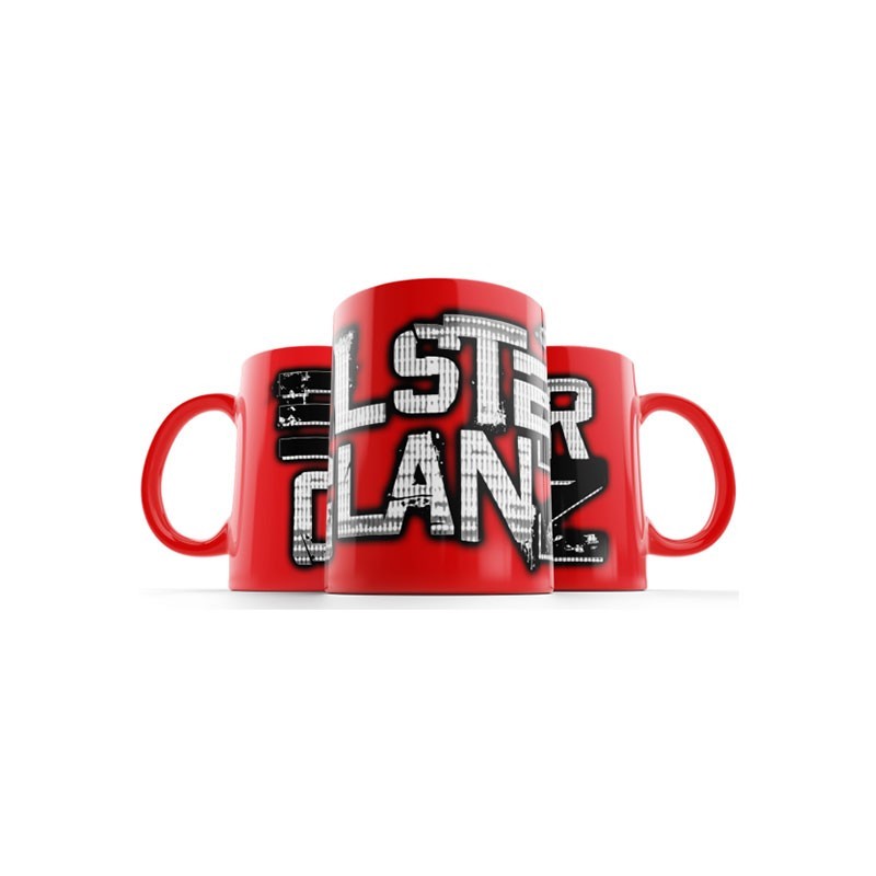 Keramiktasse Rot