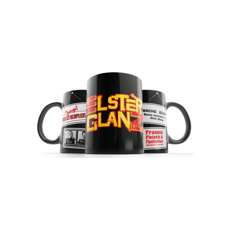 Keramiktasse Schwarz
