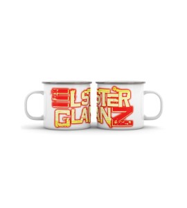 Emaille Tasse Weiß