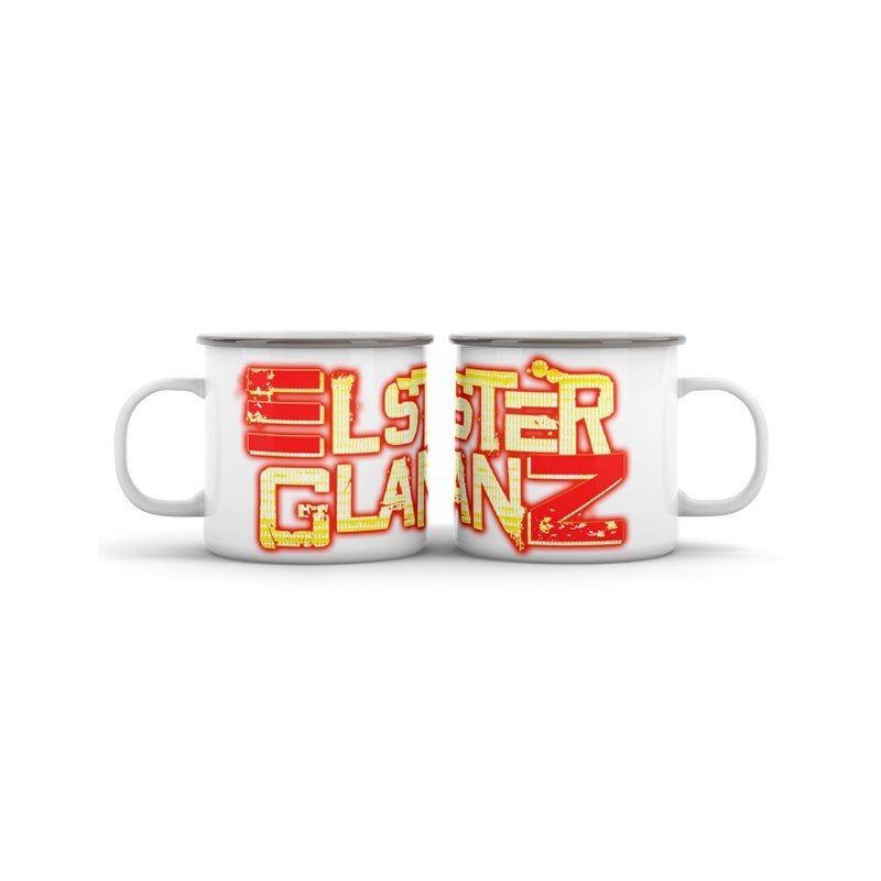 Emaille Tasse Weiß