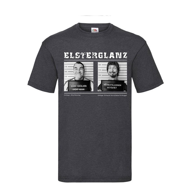 Eierlikör Angeklagt - T-Shirt Grau