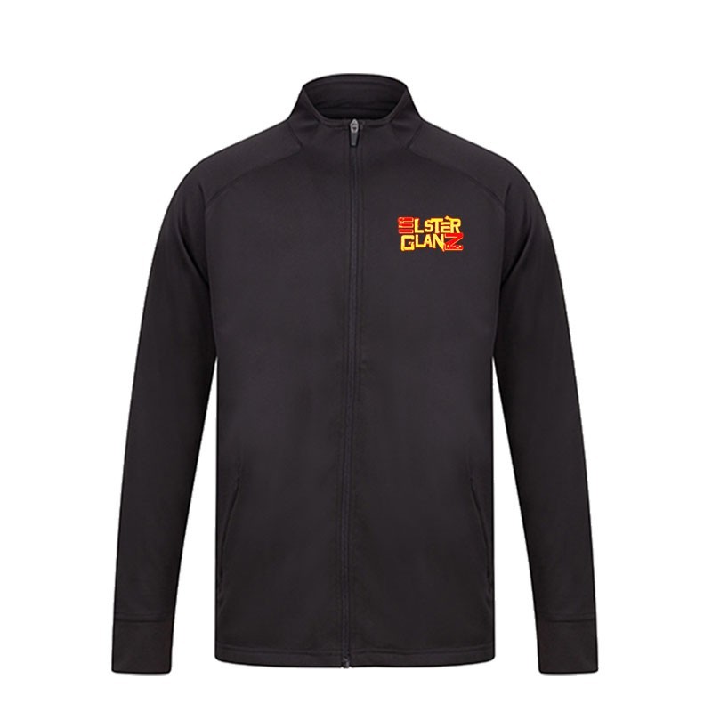 Retrojacke Schwarz